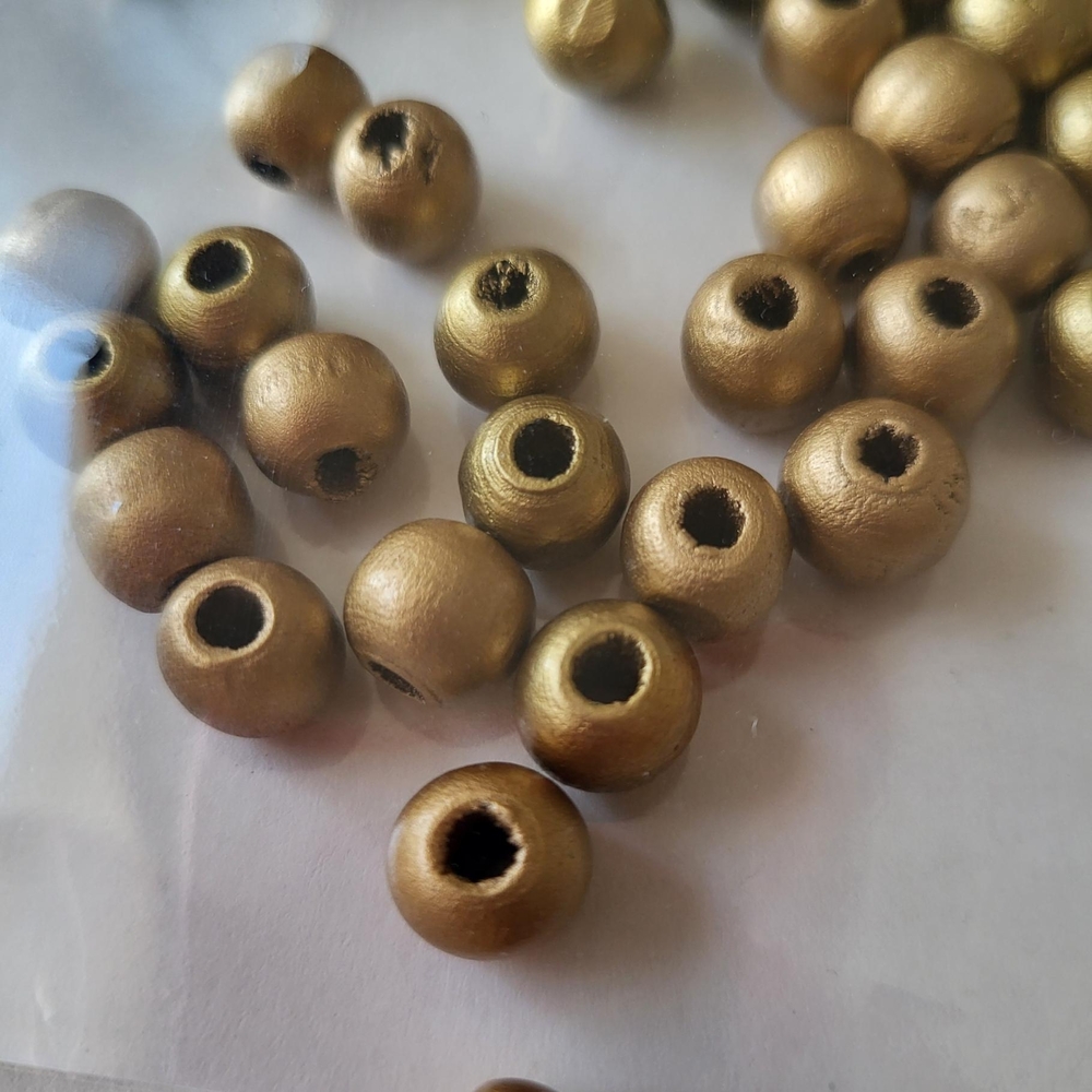 Gold Beads for Crafting